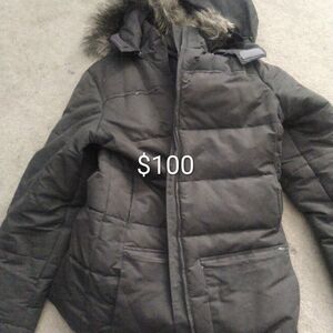 Women's Classic Black Puffer Coat